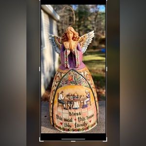 2006 Jim Shore Hanging Angel “A Prayer of Thankfulness”